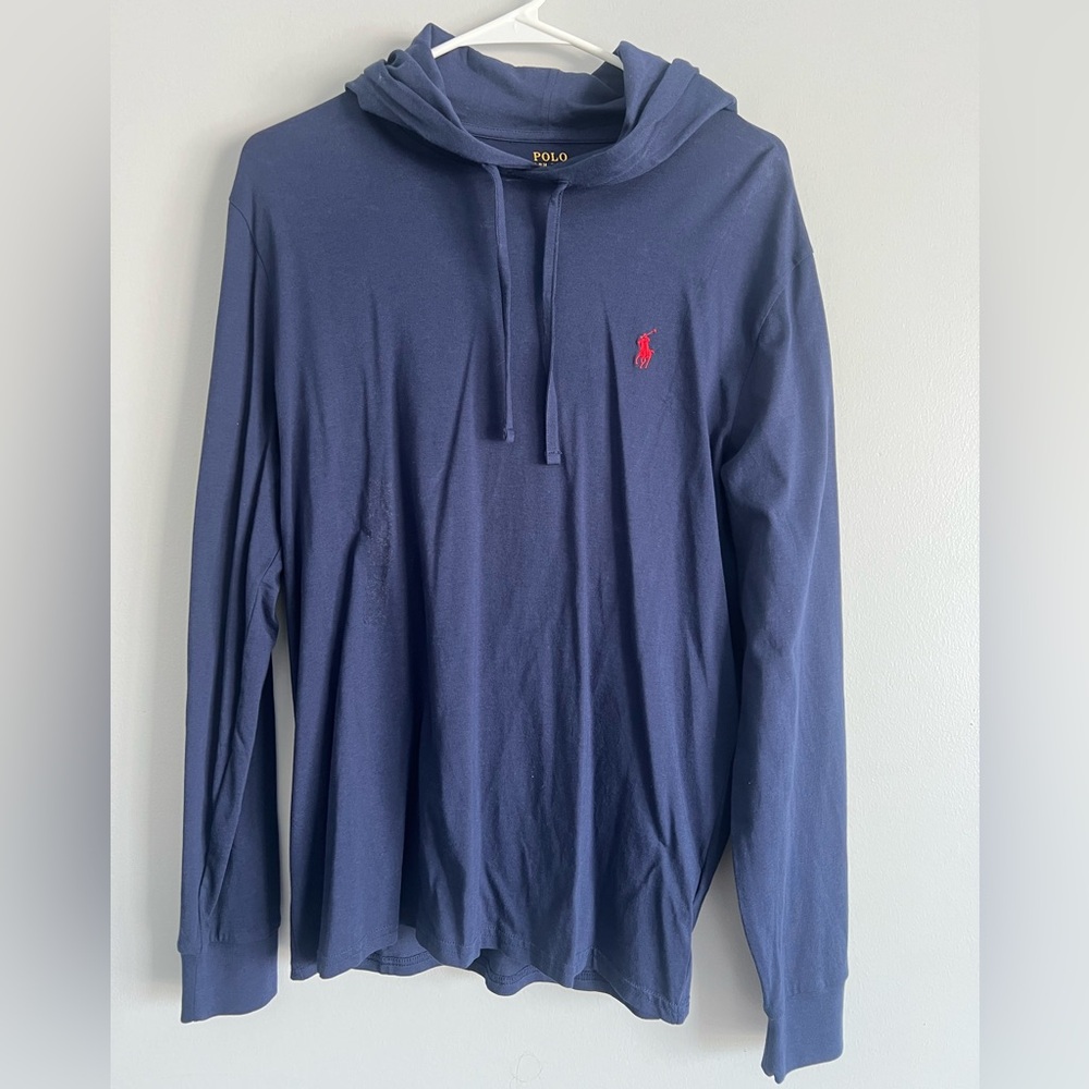 Polo Ralph Lauren Men’s Medium Jersey Hooded T-Shirt, New never worn.